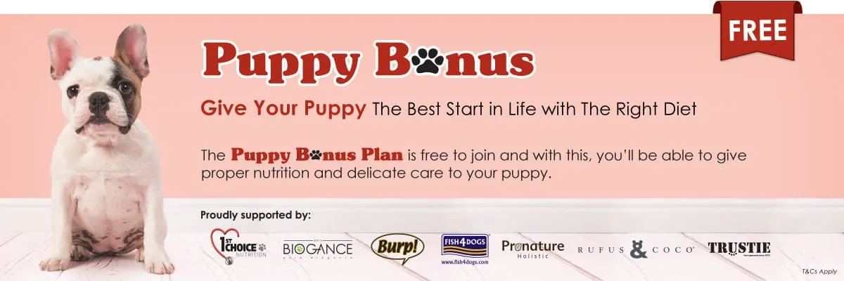 Pet Lovers Center Puppy Bonus Plan